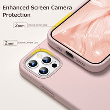 Load image into Gallery viewer, GOODVISH iPhone 12 /iPhone 12 Pro Case with 2 Screen Protector, Liquid Silicone Soft Case with Microfiber Lining Shockproof Full Protection Cover 6.1&quot;
