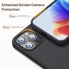 Load image into Gallery viewer, GOODVISH iPhone 13 Pro silicone case 6.1&quot; with 2 pieces protective film,  shockproof protective cover
