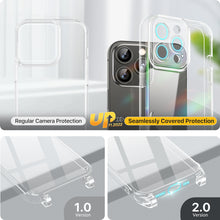 Load image into Gallery viewer, GOODVISH 3 in 1 Transparent iPhone 13 Pro 6.1&quot; Case with Lanyard, with 2 pieces of Protective Film | 360° Protection
