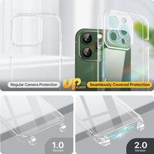 Load image into Gallery viewer, GOODVISH 3 in 1 Transparent Case with Lanyard for iPhone 13 Pro Max 6.7&quot;, with 2 pieces of Protective Film | 360° Protection- Camera and Screen
