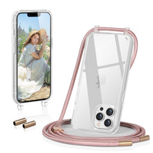 Load image into Gallery viewer, GOODVISH Mobile Phone Chain Compatible with iPhone 13 Pro Max-6.7&quot; Display | Necklace case with strap Mobile phone case for hanging | Transparent case with lanyard | Protective case with cord
